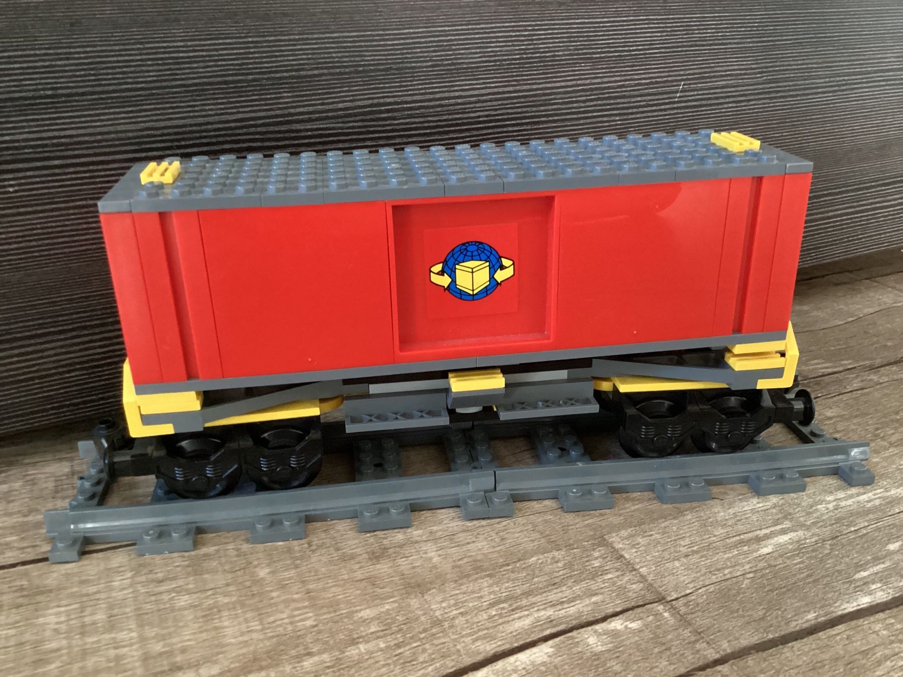 Lego Baukästen: Lego City Eisenbahn Container Wagen 7939 – Gebraucht aus Glarus von Folienjoe24