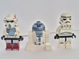 3 minifigurines Lego Star Wars /3 Lego Star Wars minifiguren