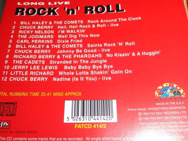 CD: 3CD's - Chuck Berry, Carl Perkins, Ricky Nelson, Roy Orbison – Usato da Unterbäch VS venduto da diquq 2