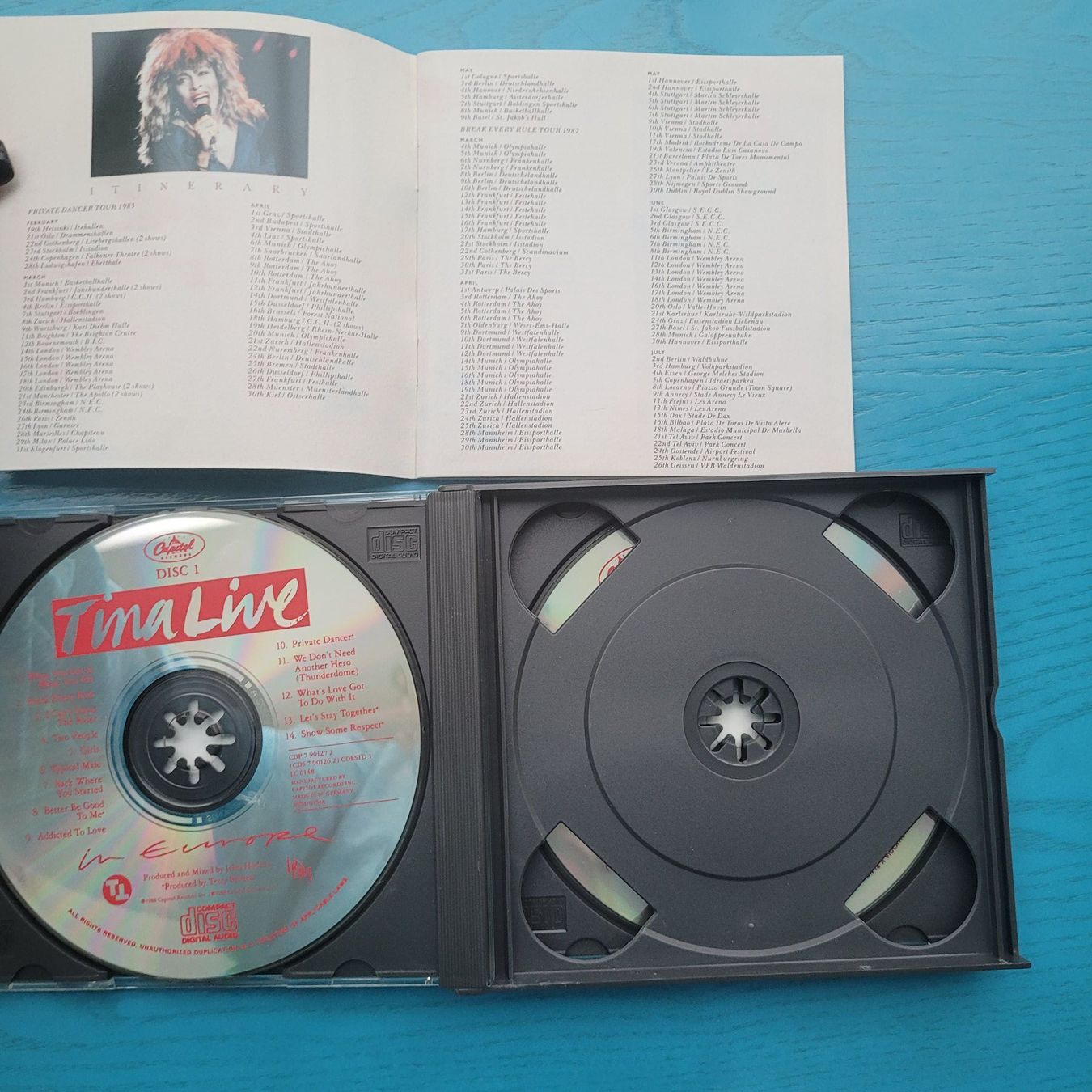CD: Tina Turner- Tina Live 2 CD – Usato da SCHÜBELBACH venduto da CoKaHa 1