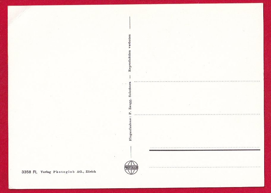 Cartoline postali: HASLE-RÜEGSAU FLUGAUFNAHME – Usato da Grüningen venduto da Kartenlaube 1
