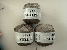 Lang Stellina Nr 2728   3 Knäuel  55% Seide  45% Baumwolle