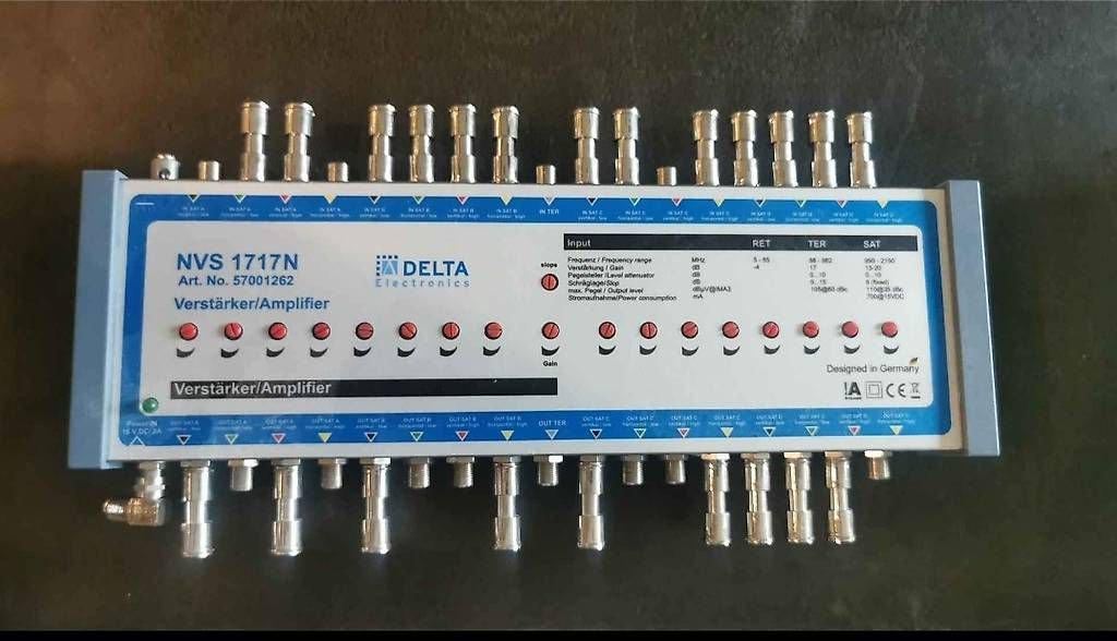 Amplificatori: Delta Electronics VERSTÄRKER NVS 1717N – Usato da Oberglatt ZH venduto da fabiru