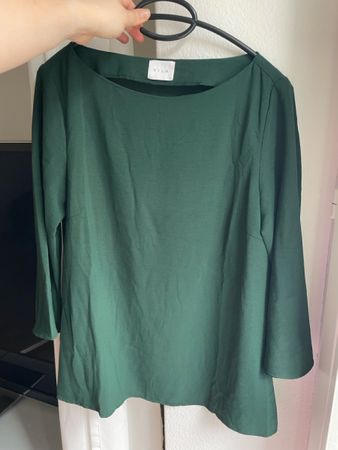 Elegante Vila Bluse in grün Grösse 34