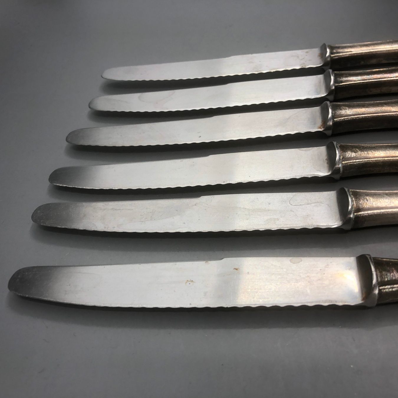 Posate: 6 Dessertmesser versilbert – Usato da Basel venduto da Tiabeanie 4