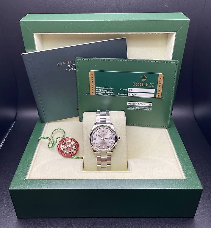 Rolex Orologi: Rolex Datejust 31 Ref. 178274 Oyster Silver index Dial – Usato da Lugano venduto da luganotopwatches 8