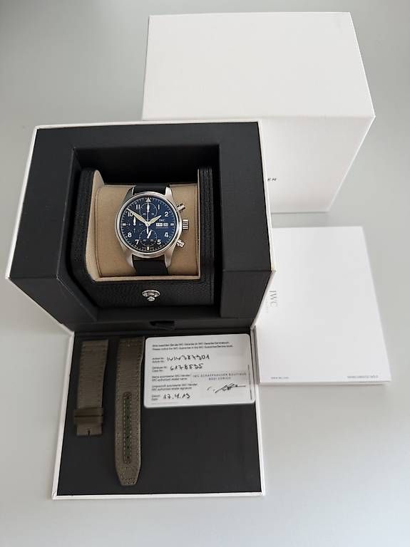 IWC Uhren: IWC Pilot Chronograph Spitfire – Gebraucht aus Zürich von timeio-swapwatch 1
