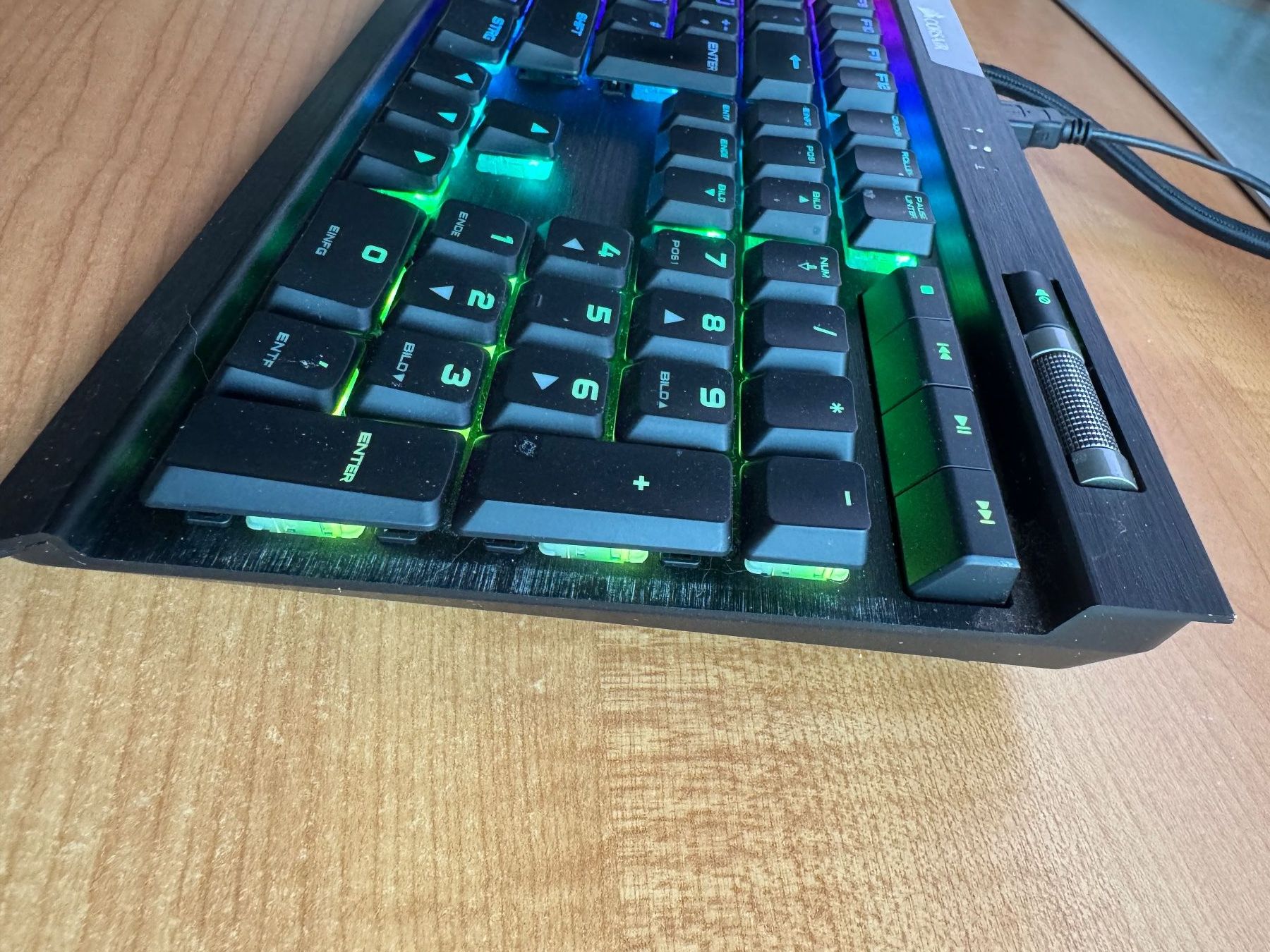 Corsair Tastiere: Corsair K70 RGB MK.2 Low Profile – Usato da Niederweningen venduto da AltairXXX 2
