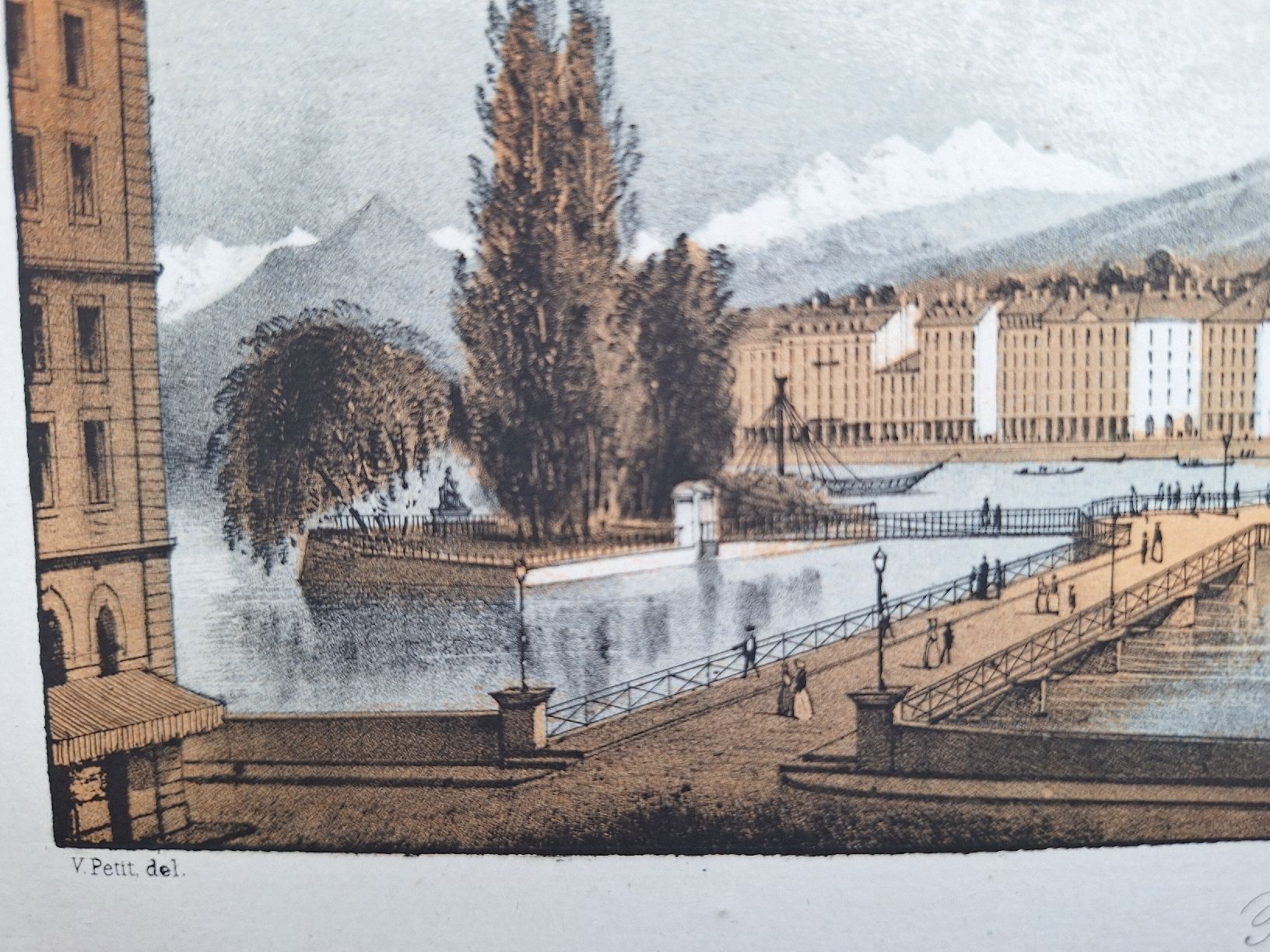 Incisioni: GENEVE  GRAND QUAI – Usato da Bevaix venduto da bohrap 2