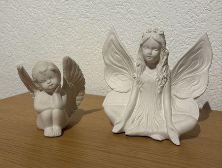 Elfe und Engel aus Ton