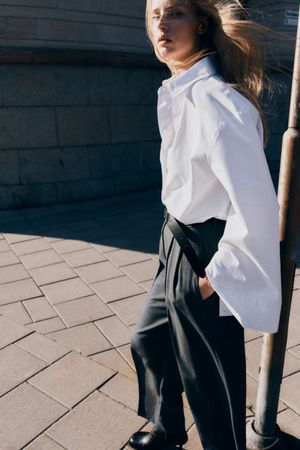 Gray Business Pants H&M 36 / H&M Anzugshose Grau
