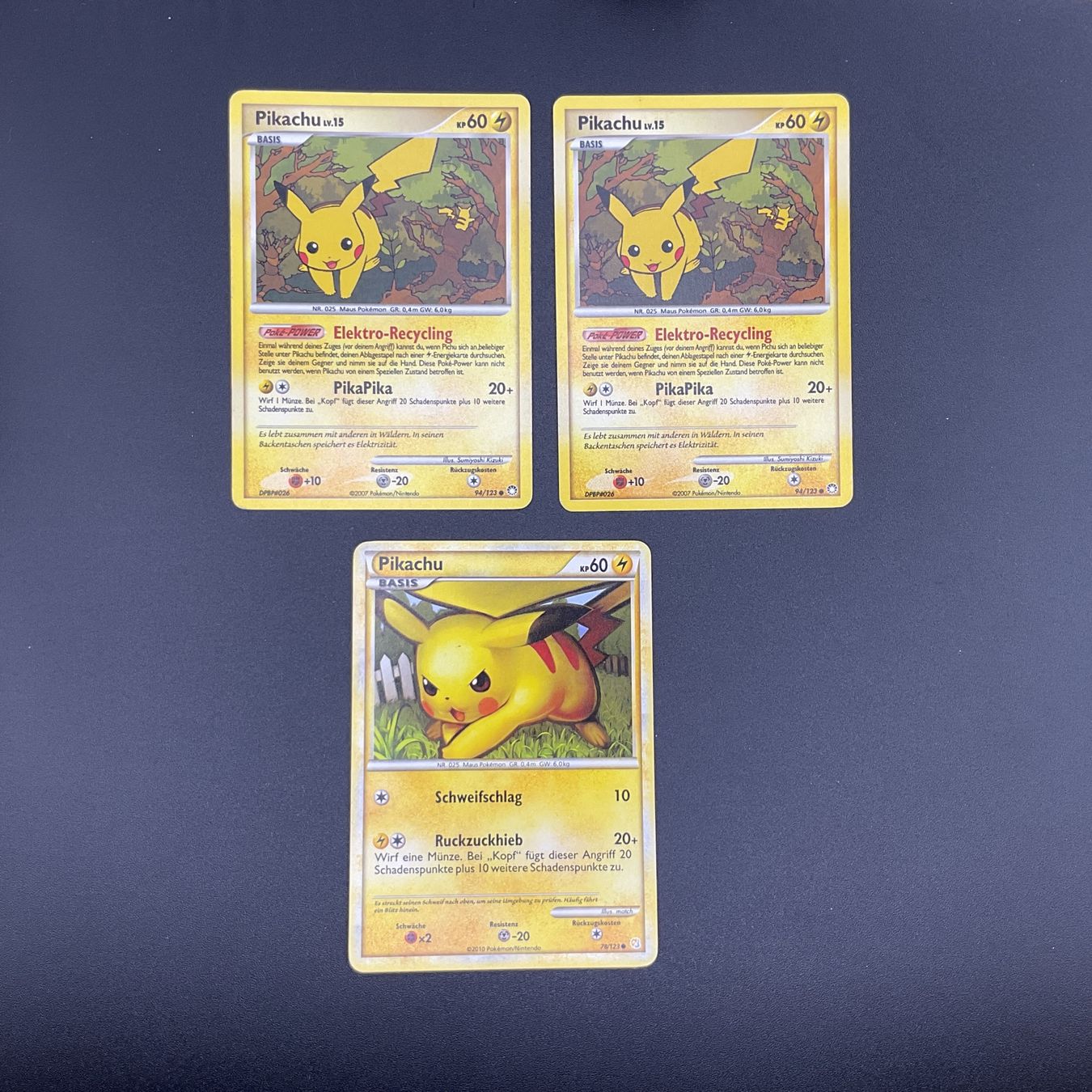 Pokémon Carte collezionabili: Pokémon 8x Pikachu Bundle Vintage DE Ab 1 -. – Usato da Niederuzwil venduto da NadineS75 3
