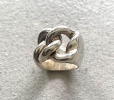 Bague en argent massif tressée (boutique Downtown)