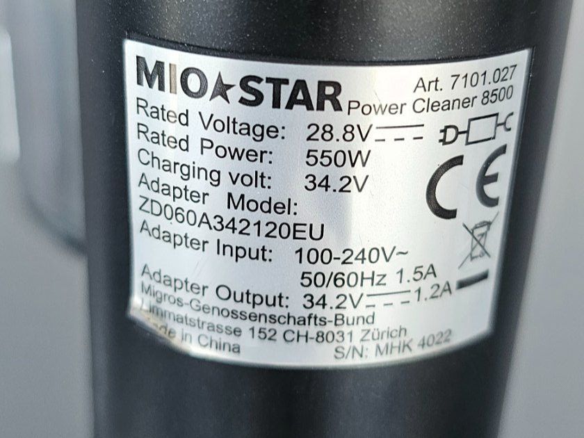 Mio Star Aspirapolveri & Accessori: Staubsauger Mio Star – Usato da Rüti / ZH venduto da Diver40 5