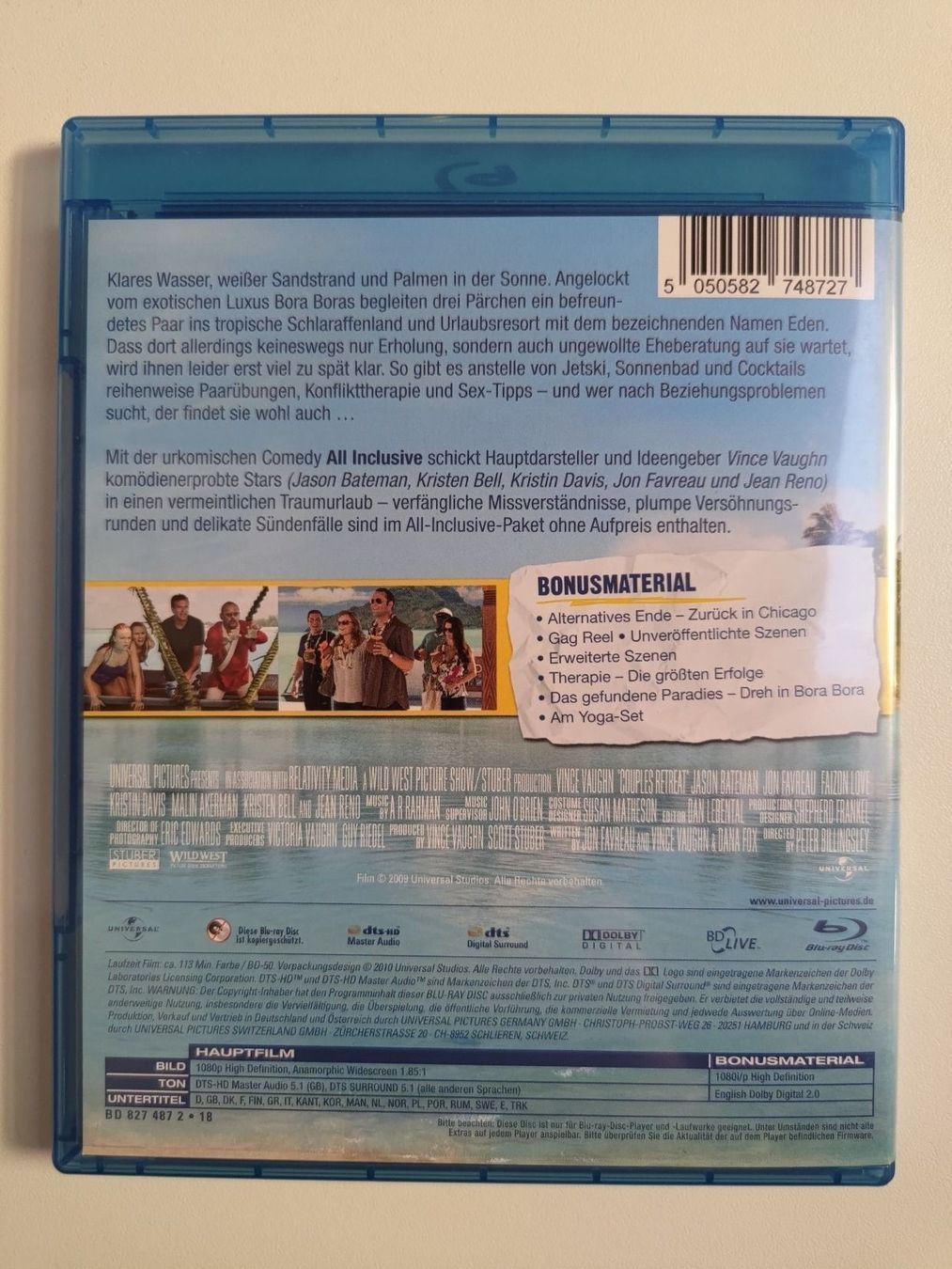 Alle DVDs: All Inclusive – Gebraucht aus Liestal von Kratzilla 2