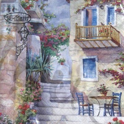 Tovaglioli: Serviette basking in summer's sun (d256) 2Stk. – Nuovo (secondo la descrizione) da Schlatt TG venduto da kreativ-atelier