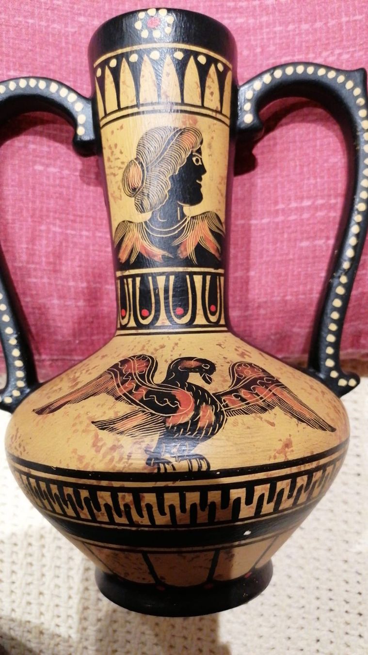 Caraffe: Vier schöne Amphoren aus Knossos – Usato da Grächen venduto da Hel7890 7