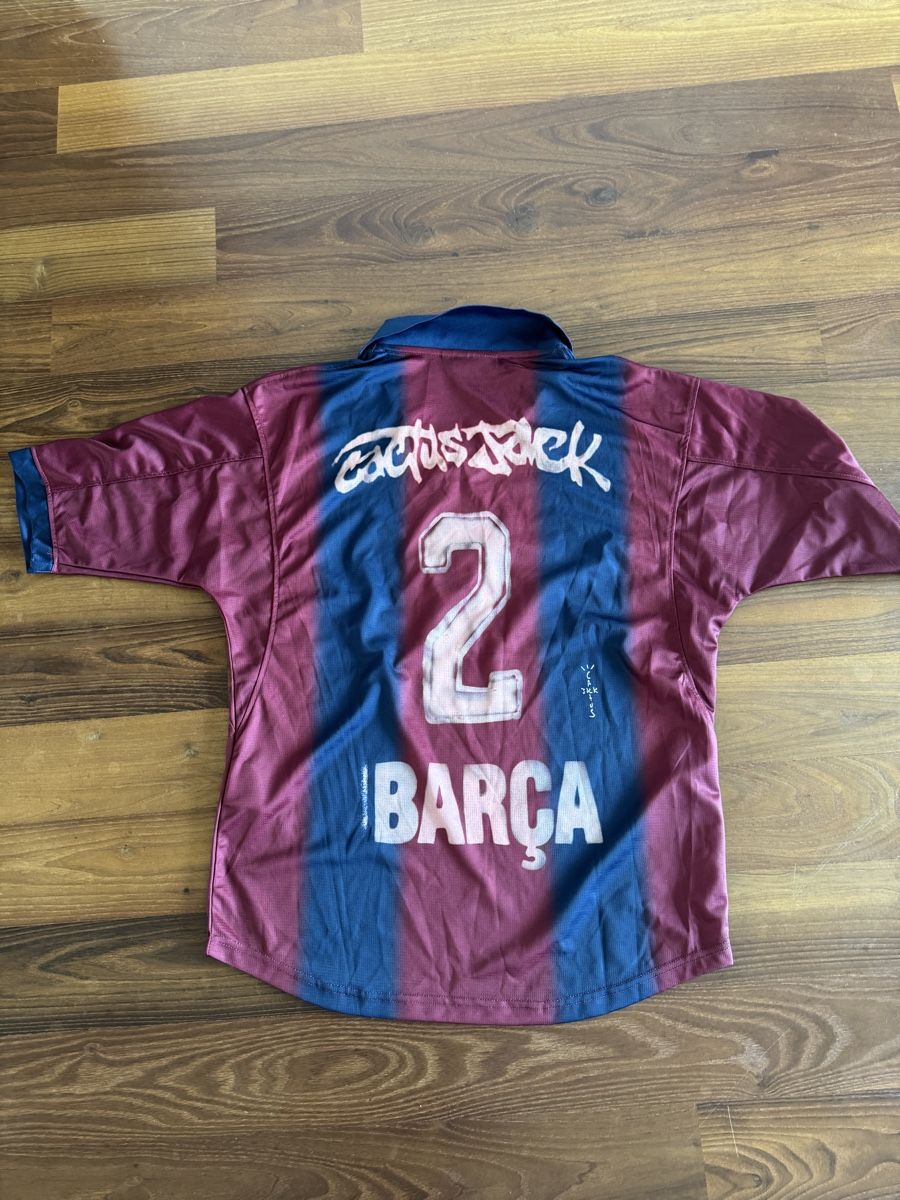 FC Barcelona Canottiere & Pantaloni: FC Barcelona / Cactus Jack Spezial Edition – Usato da St. Gallen venduto da JanisB23 1