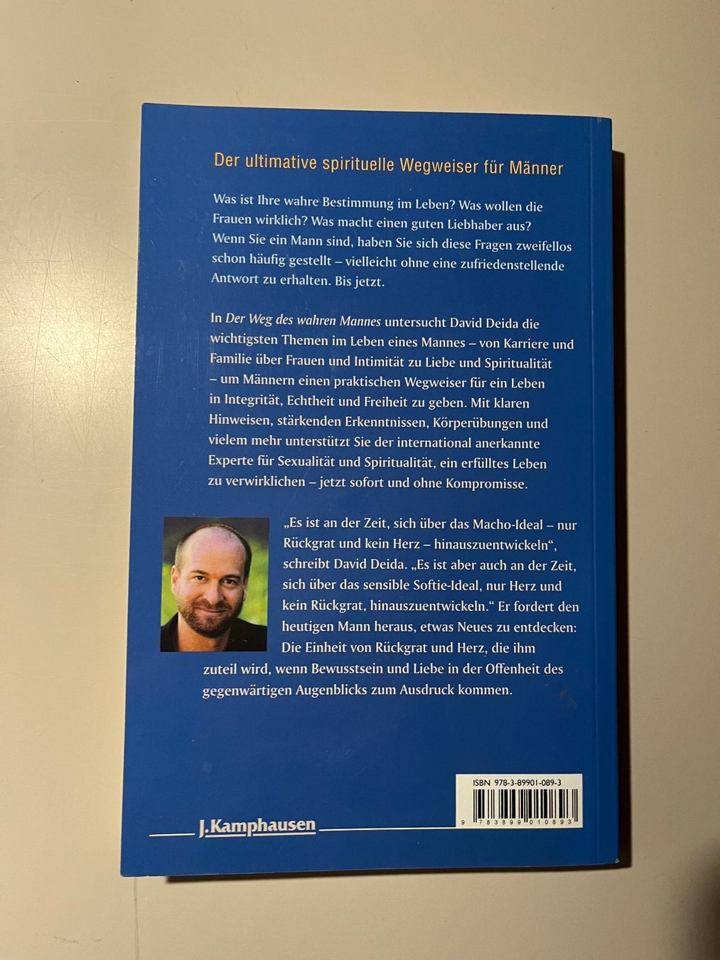 Libri: David Deida: Der Weg des wahren Mannes – Usato da glattfelden venduto da kimiaxel 1