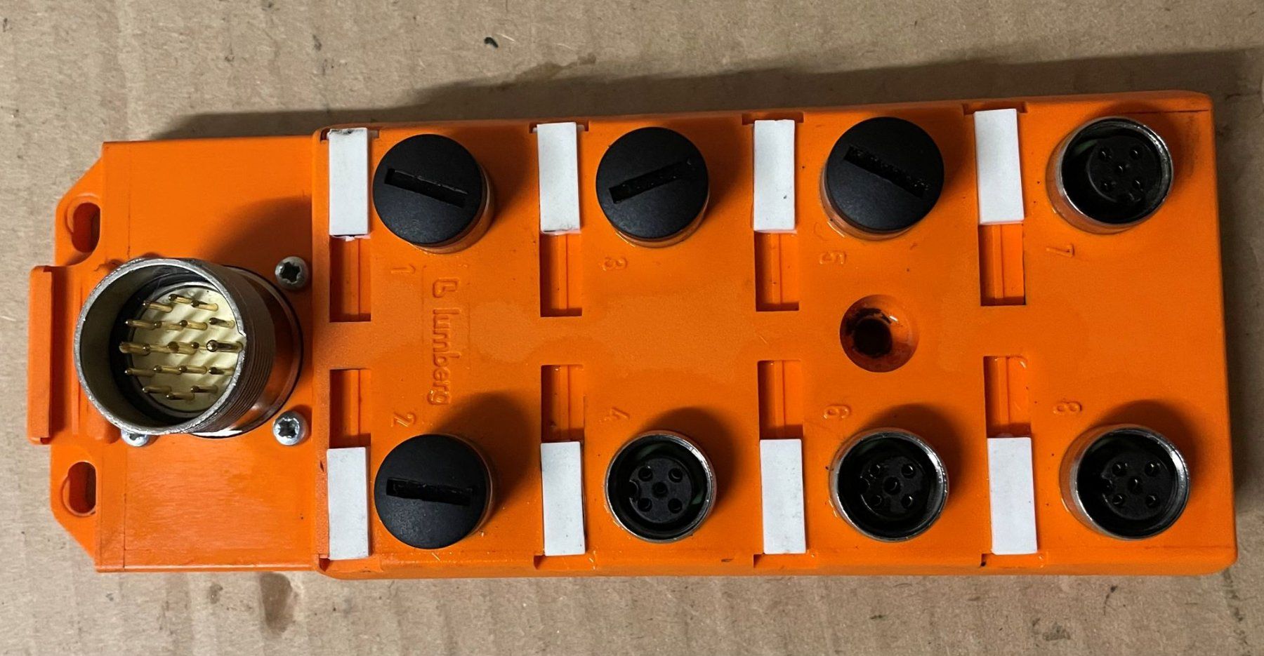 Elektronikbauteile: Lumberg Aktor-Sensor Box ASBSV8-5 – Gebraucht aus Sins von 3985schluckti