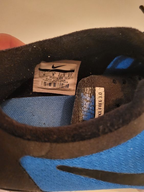 Nike Chaussures hommes: Nike Free 3.0 Sneakers, Grösse 42 – D'occasion à Wängi par Kaesli 3