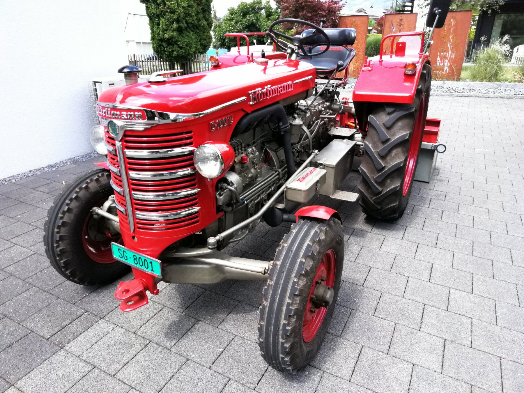 Hürlimann Trattori: Hürlimann D100 L (1967) – Usato da Schänis venduto da Grafenau7 2