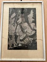 Aquarell von Marie Schubiger Fasnacht 38 x 28