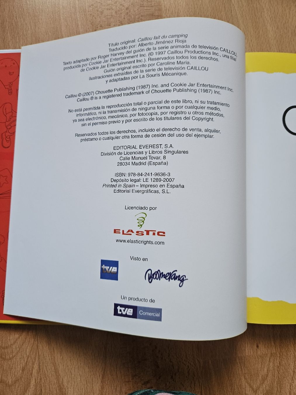 Bücher: 2x Caillou Kinderbuch, Spanisch – Gebraucht aus Ebikon von SecondChance_byM 1