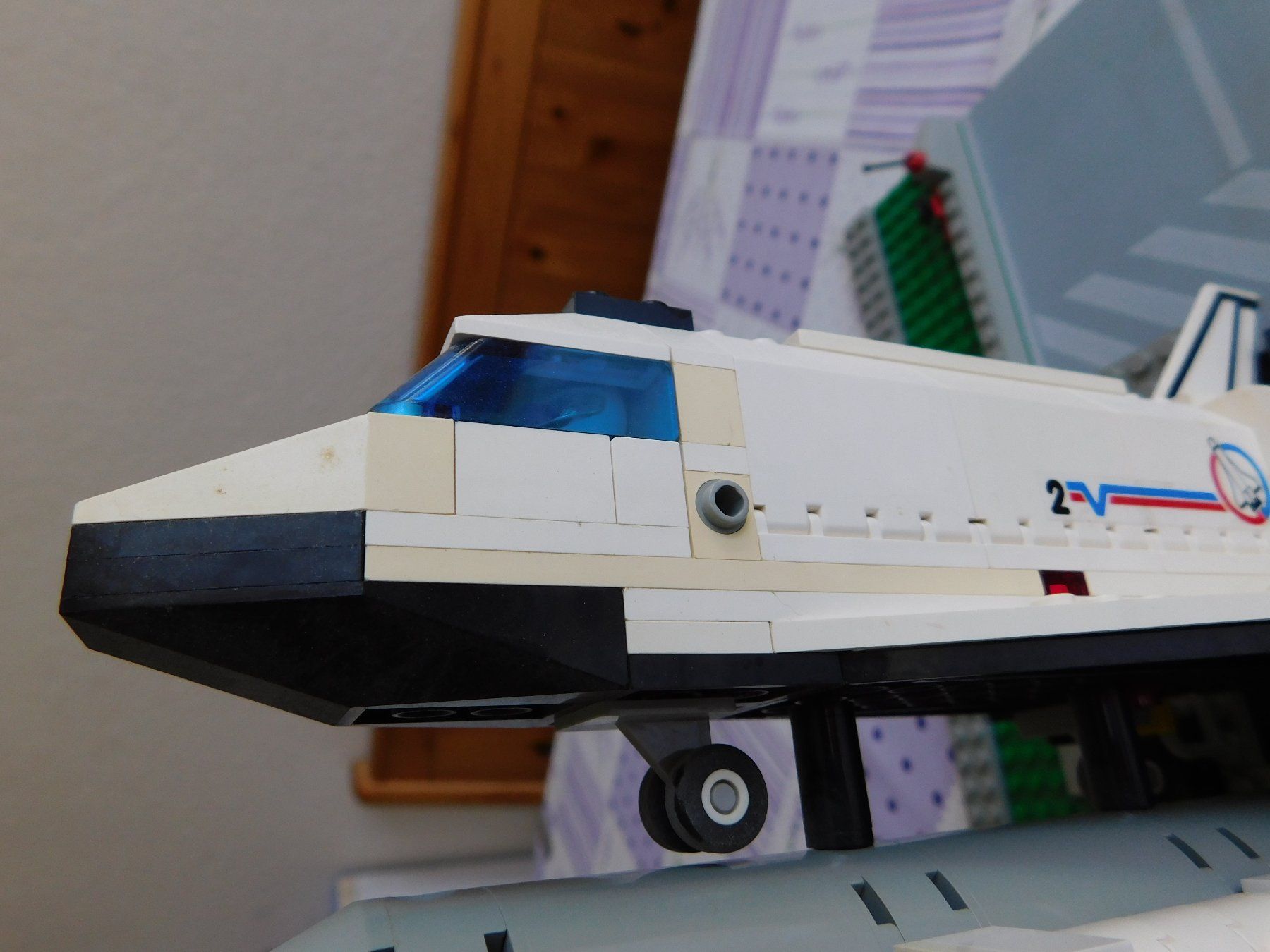 Lego Kit di costruzioni: Lego Spaceshuttle mit Startrampe ohne Rakete – Usato da Strengelbach venduto da Wedi73 4