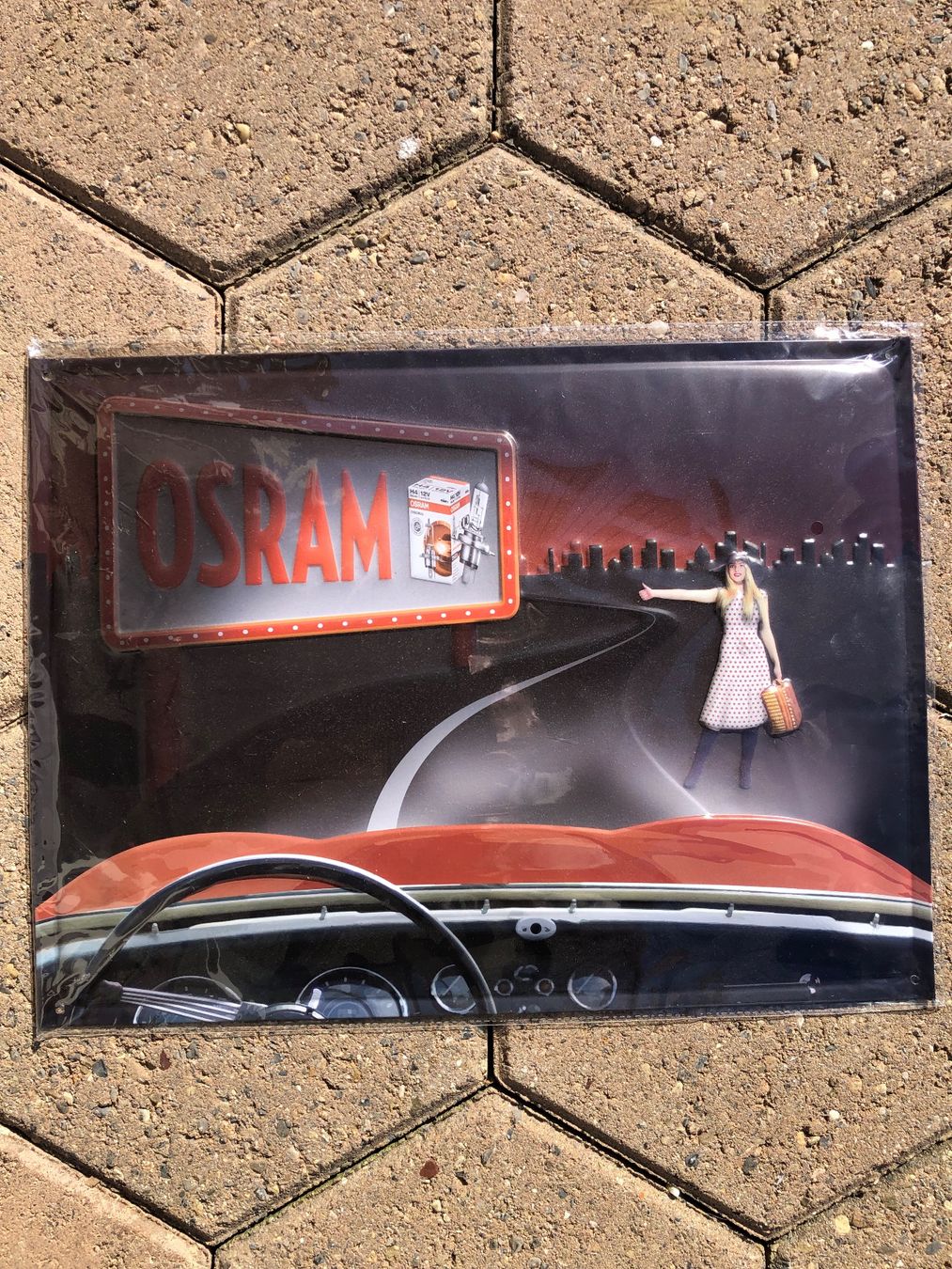 Osram Insegne: Blechschild Osram – Nuovo e nell'imballaggio originale da Kräiligen venduto da hkk
