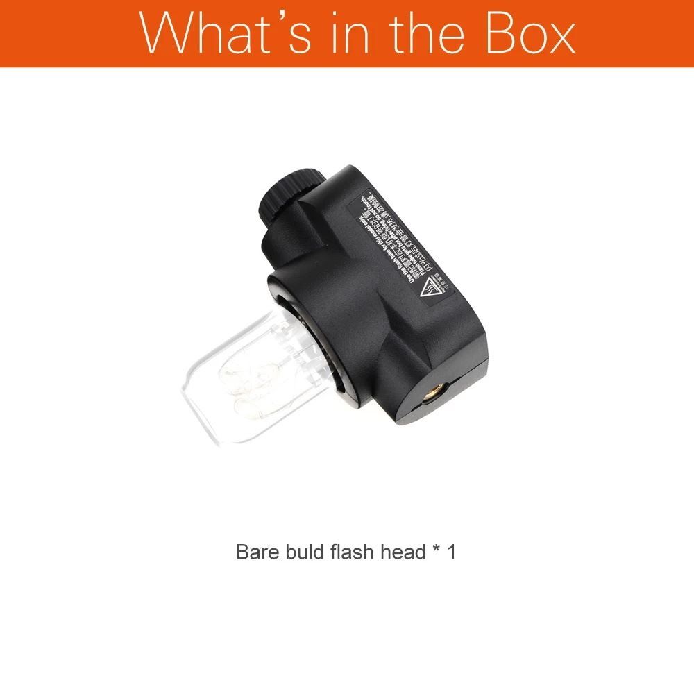 Godox Flash: Godox AD200 H200J Bare Bulb Kopf – Nuovo e nell'imballaggio originale da Malans GR venduto da BUYBEST-Schweiz 1