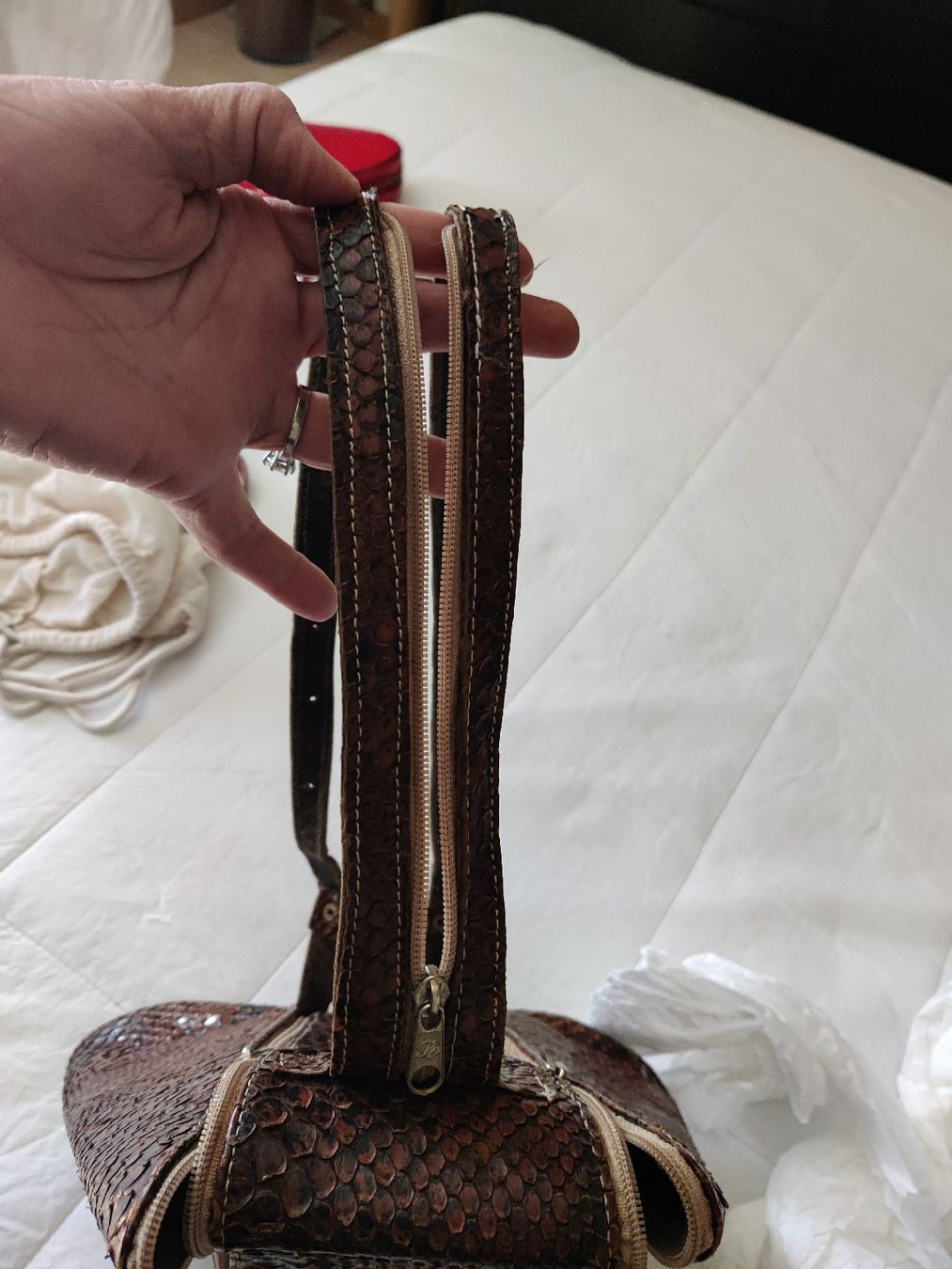 Borse da donna: Vintage Snake Backpack bag – Usato da Neirivue venduto da naz_z28w 7