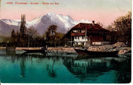 Thunersee Gunten 1910