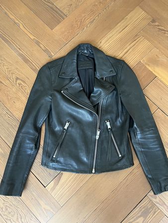All Saints Lederjacke
