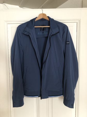 Veste mi-saison homme Pierre Cardin bleu foncé