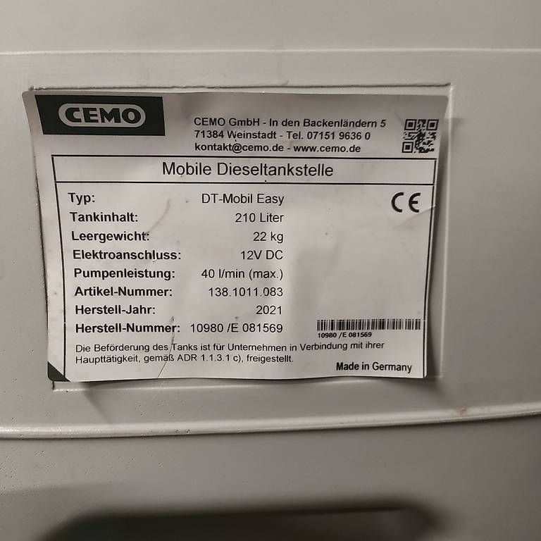 Accessori per altri veicoli: Dieseltank – Usato da Niederwil SG venduto da annot03 3