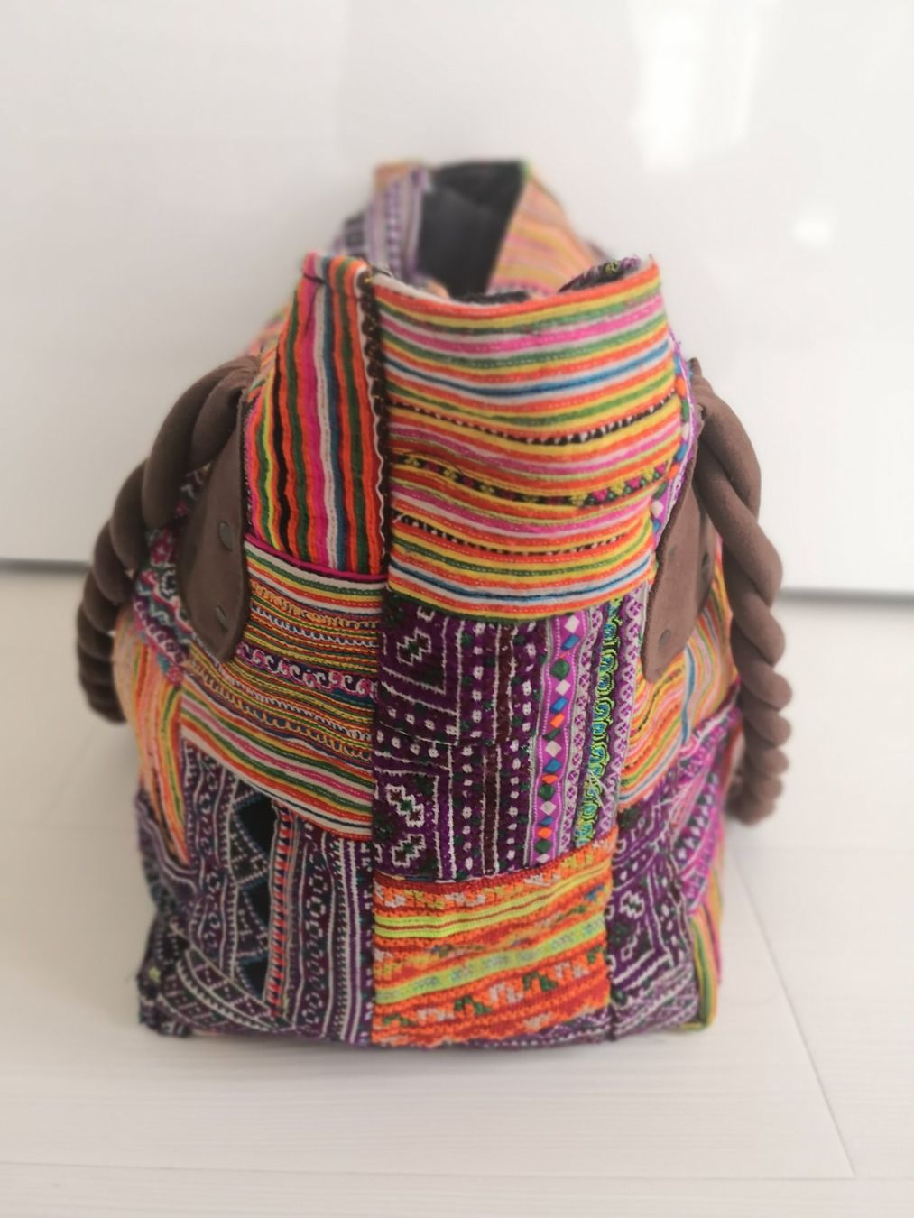 Taschen für Damen: 🤩BOHO-CHIC HANDGEMACHTE ETHNO PATCHWORK XXL TASCHE NEU – Neu (gemäss Beschreibung) aus Olten von Naja-Twins-Twins 8
