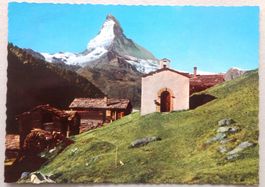 Findelen bei Zermatt mit Matterhorn