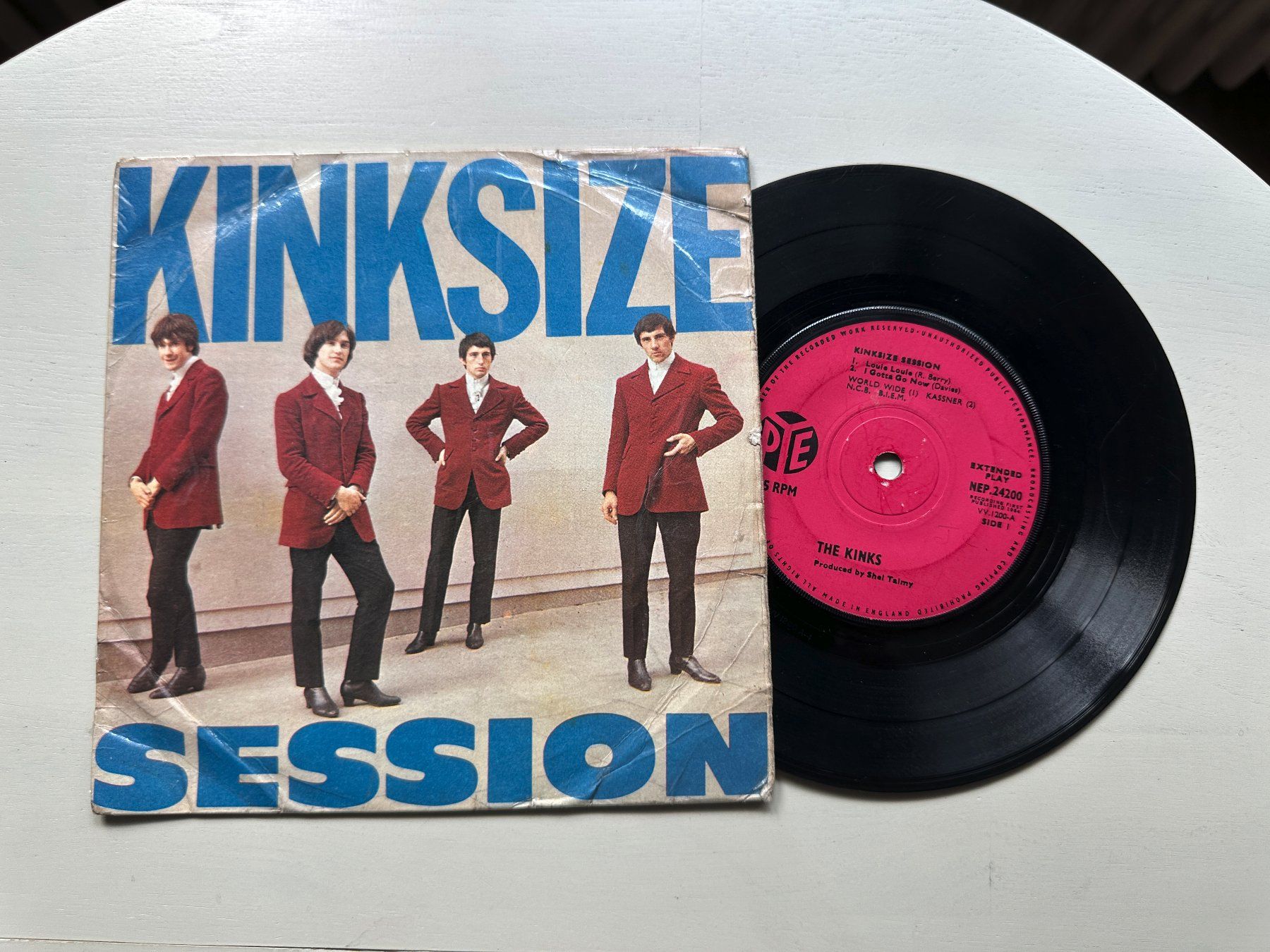 Vinyles: KINKS RAY DAVIES DAVID tolle original Single EP Kinksize – D'occasion à Basel par Partridge