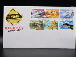 Australia 2006 Dangerous Animals FDC