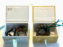 🎁 Boîtes artisanales reliées main coffret cadeau rare