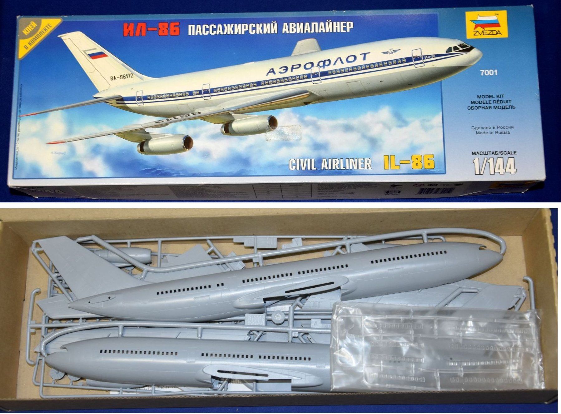 Modellbausätze & Standmodelle: Iljuschin Il-86 – Gebraucht aus Liestal von estreiter