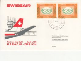 SLH RF 70.11a Karachi-Zürich