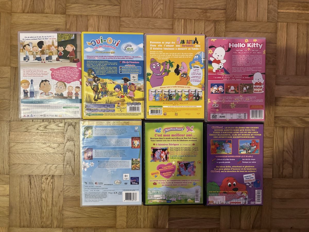 Tutti i DVDs: DVD pour enfants – Usato da Bernex venduto da mar_82vn 1