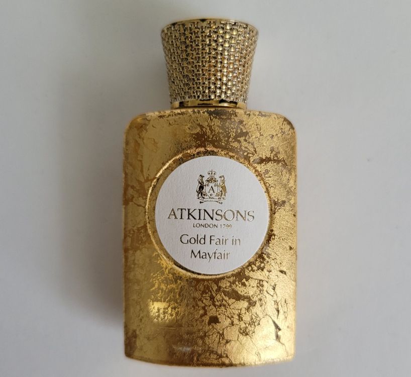 Atkinsons Gold Fair In Mayfair 5ml Miniatur Eau de Parfum (Neu (gemäss ...