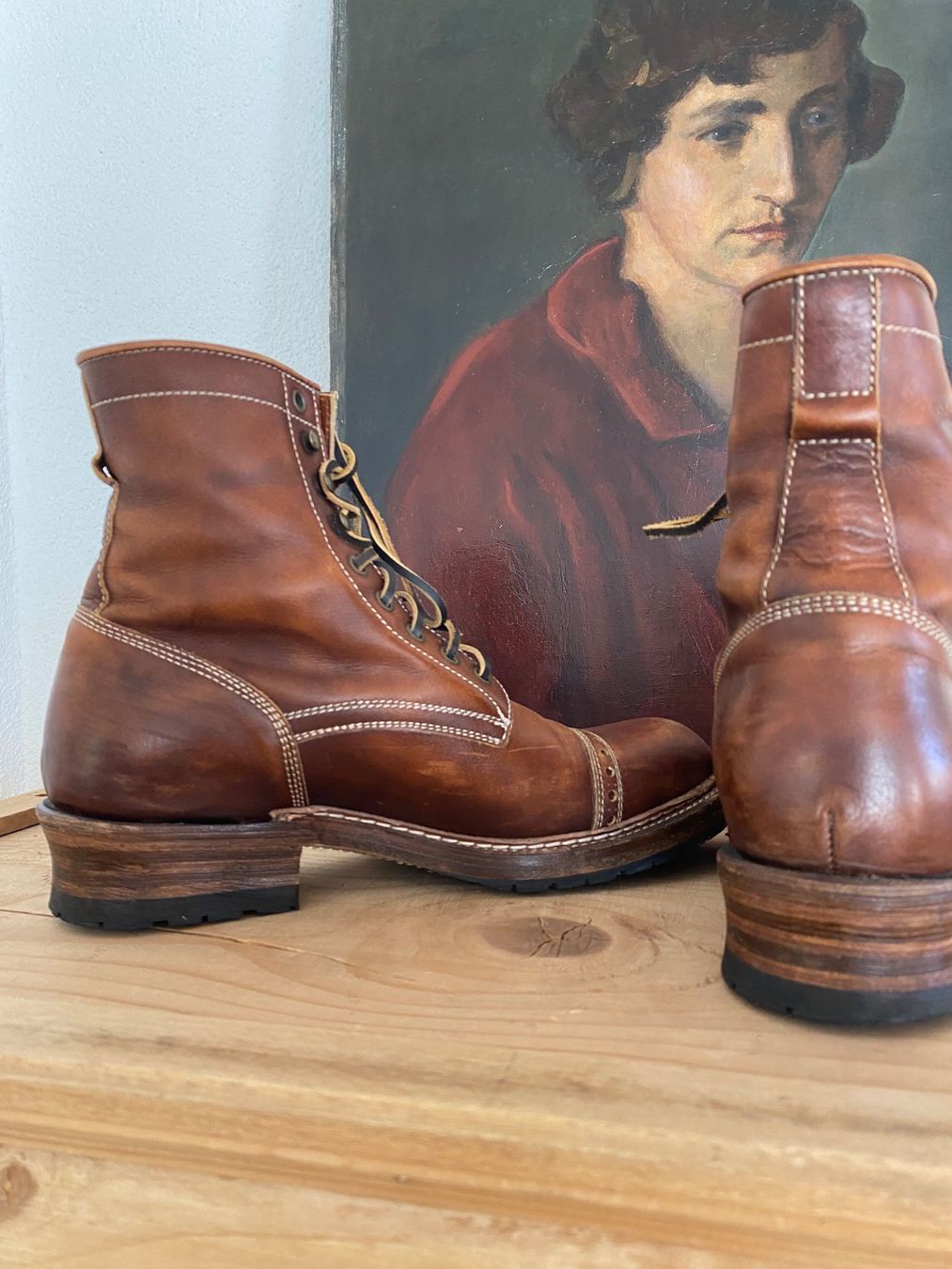 Scarpe da uomo: Sandmann Allbright Whiskey Classic Dress Boot – Usato da Illnau venduto da Machi3 3