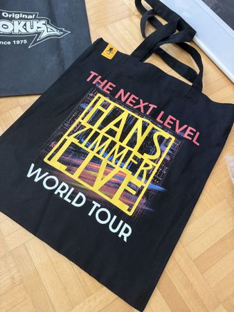 Stoffbeutel Hans Zimmer Live World Tour schwarz neu