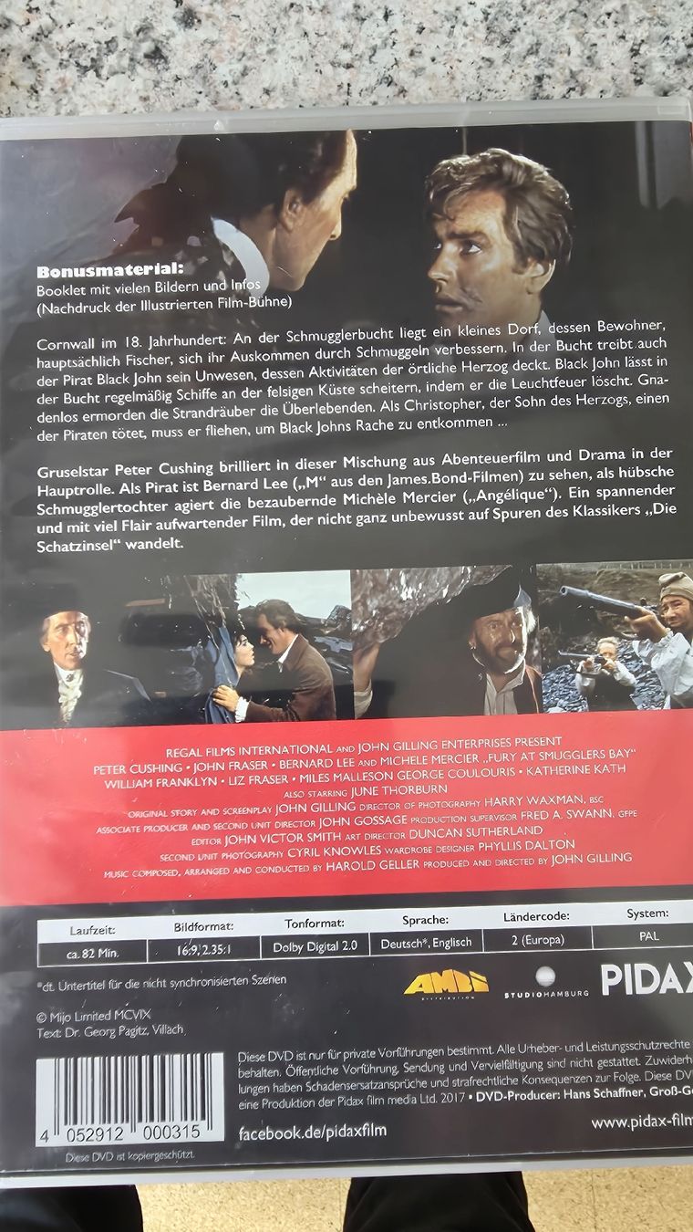 Alle DVDs: 2 Peter Cushing Filme Hammer studios. – Gebraucht aus Ettingen von 1964erNachtzugfahrer 1