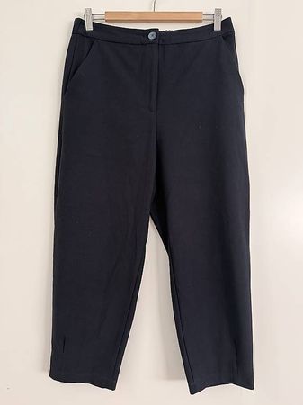Pantalon bleu marine Zara