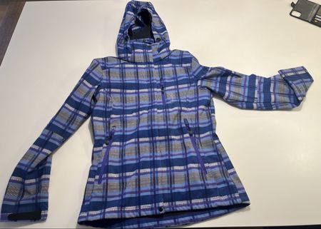 Damen Softshell Jacke Kariert, Gr 36 wie neu!